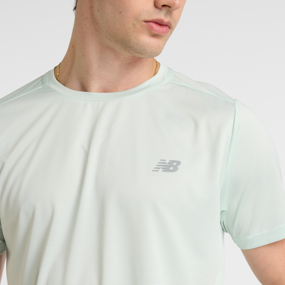 Koszulka męska New Balance MT41222CYS – miętowa