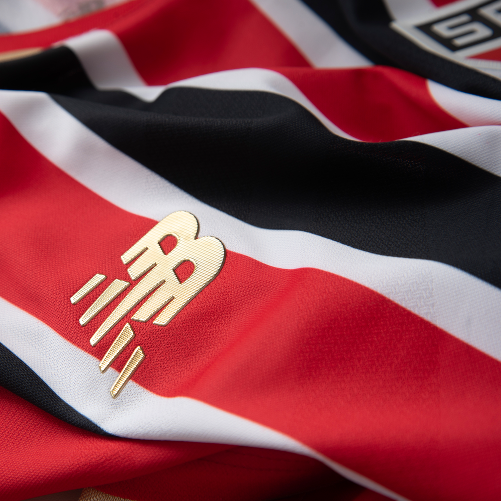 Koszulka męska New Balance Sao Paulo FC MT831835AWY – czerwona
