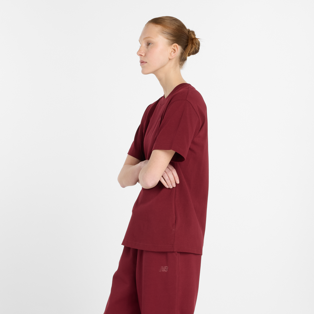 Koszulka damska New Balance WT41501MHB – bordowa