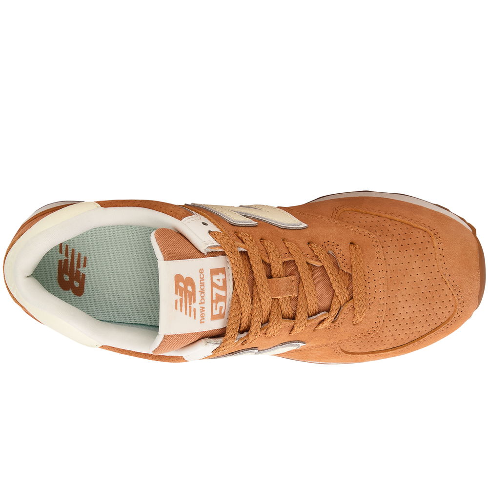 Buty damskie New Balance WL574NB – brązowe