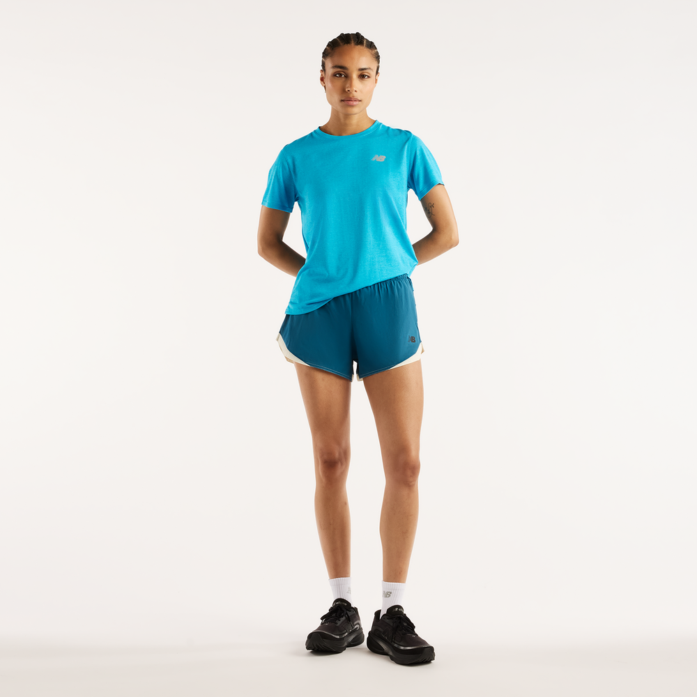 Spodenki damskie New Balance RC Essential – niebieskie