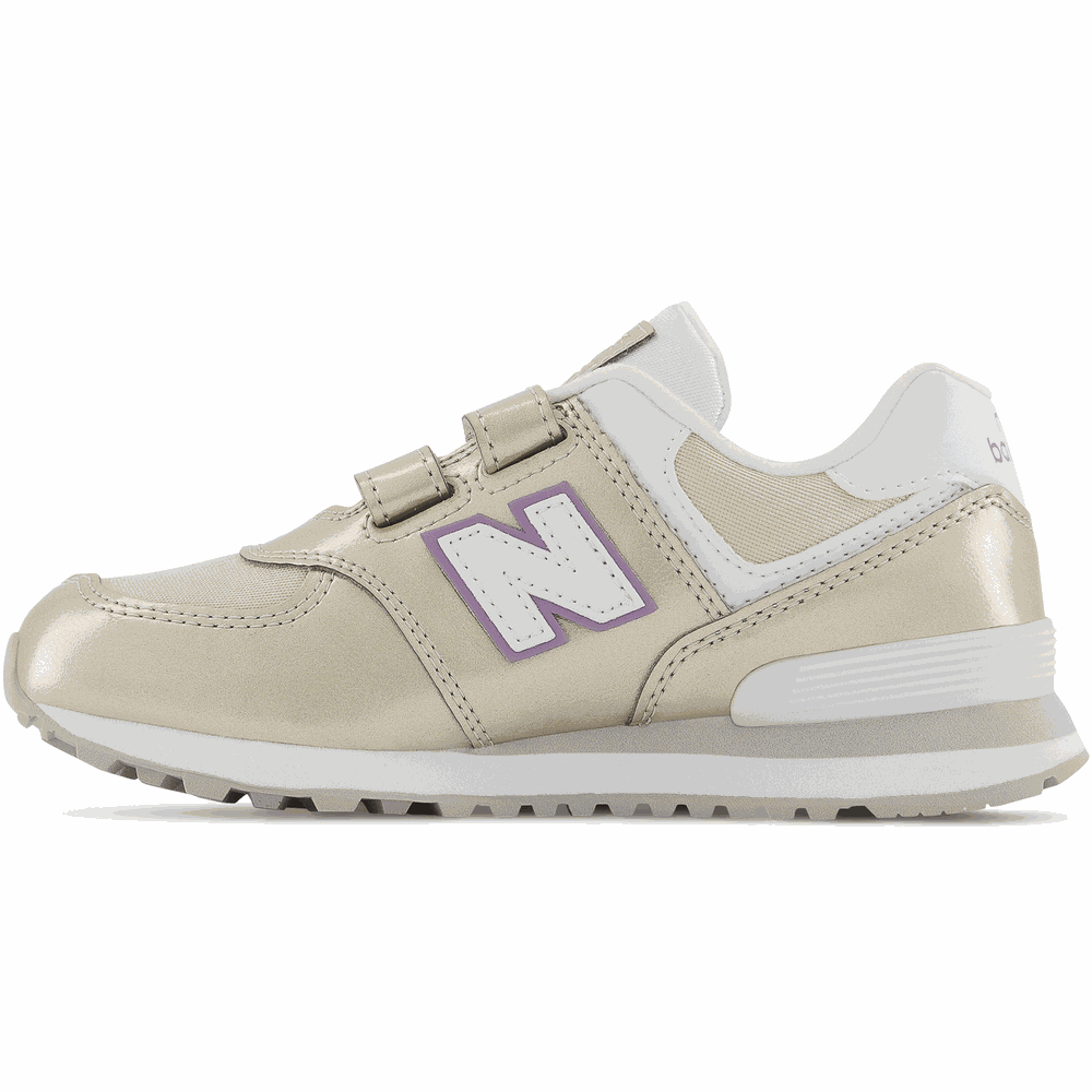 Buty dziecięce  New Balance PV574LG1 - złote