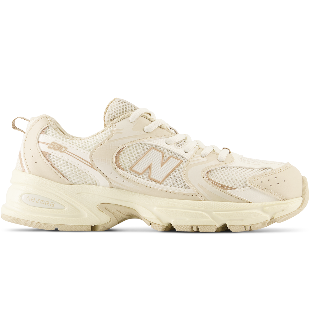 Buty dziecięce New Balance GR530AA – beżowe