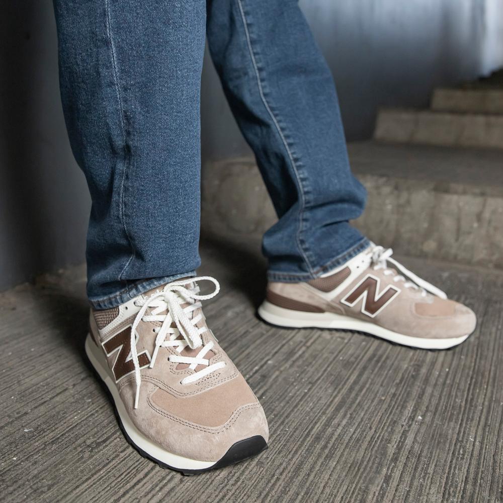Buty męskie New Balance U574KL2 – brązowe