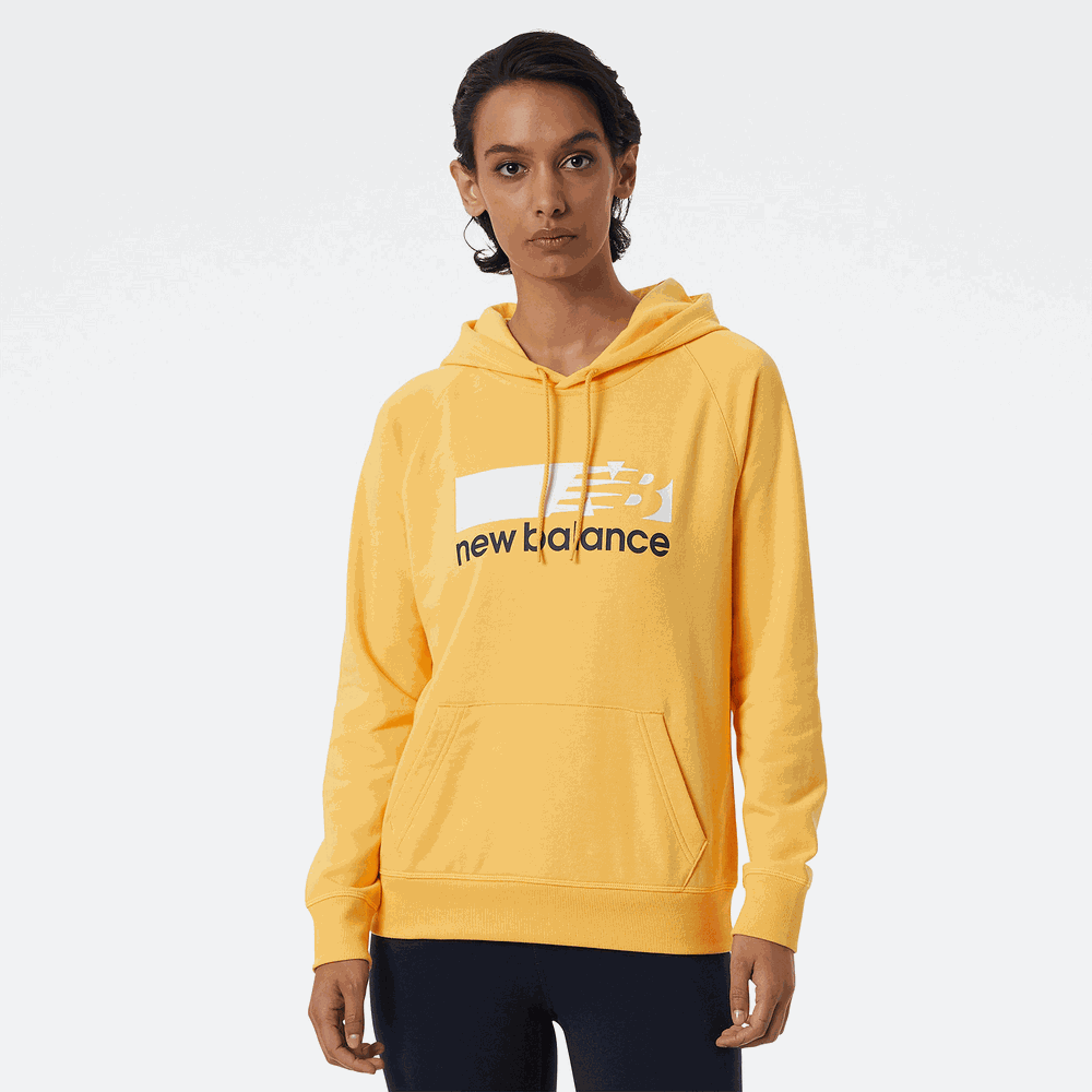 Bluza New Balance WT13802VAC – żółta