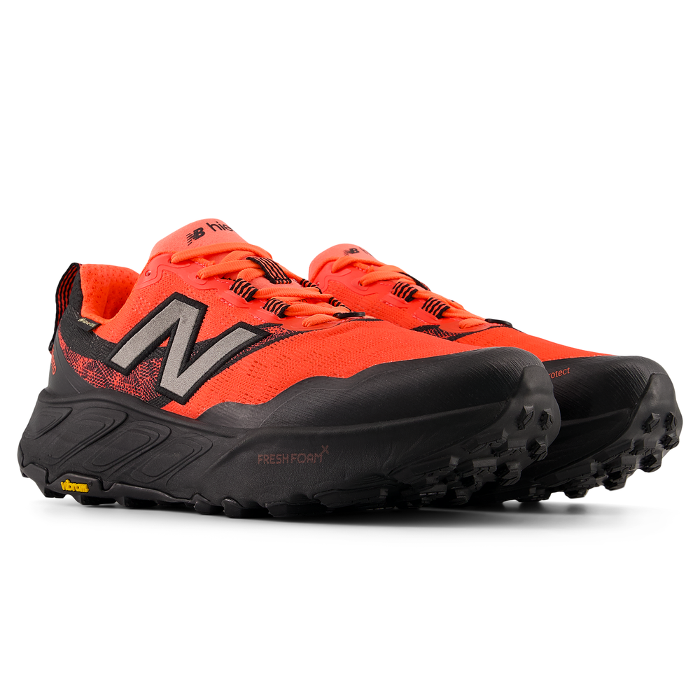 Buty męskie New Balance Fresh Foam X Hierro v9 Gore-Tex MTHIGLC9 – pomarańczowe