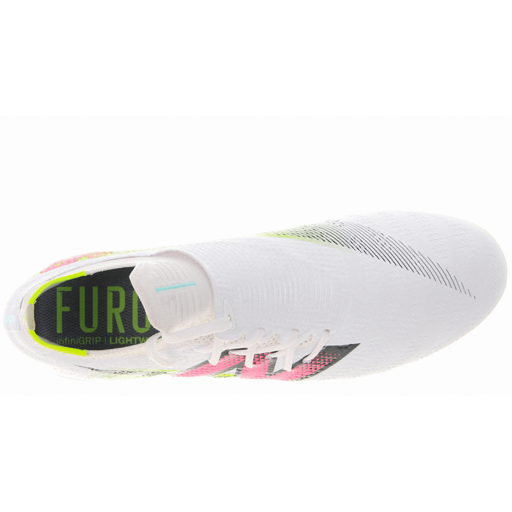 Korki męskie New Balance FURON PRO FG V7+ SF1FH75 – białe