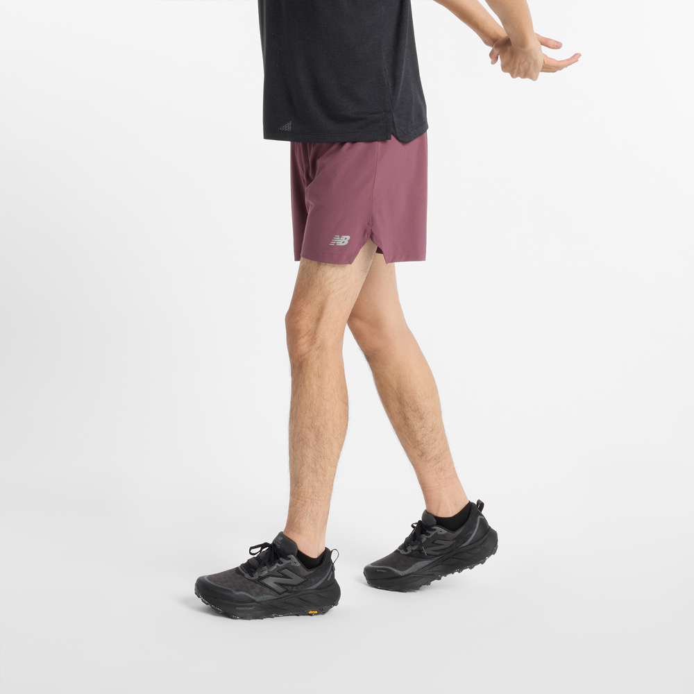 Spodenki męskie New Balance MS41286FDP – bordowe