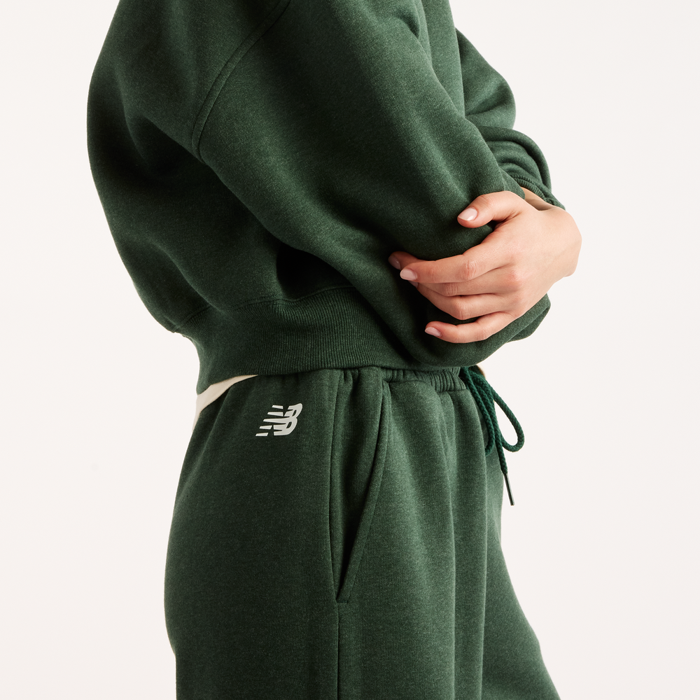 Spodnie damskie New Balance Trackside – zielone