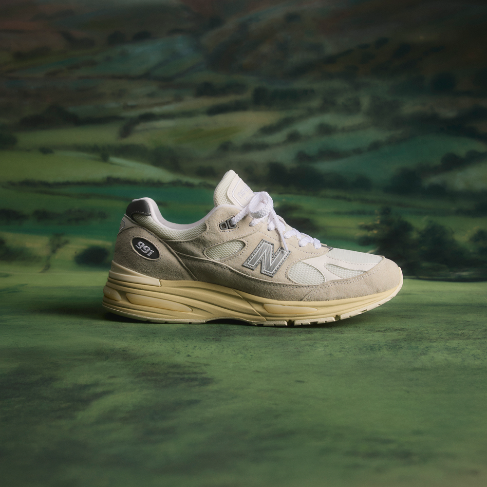 Buty unisex New Balance U991OW2 – beżowe