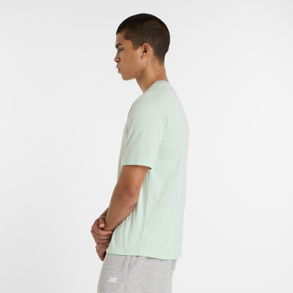 Koszulka męska New Balance MT41509CYS – miętowa