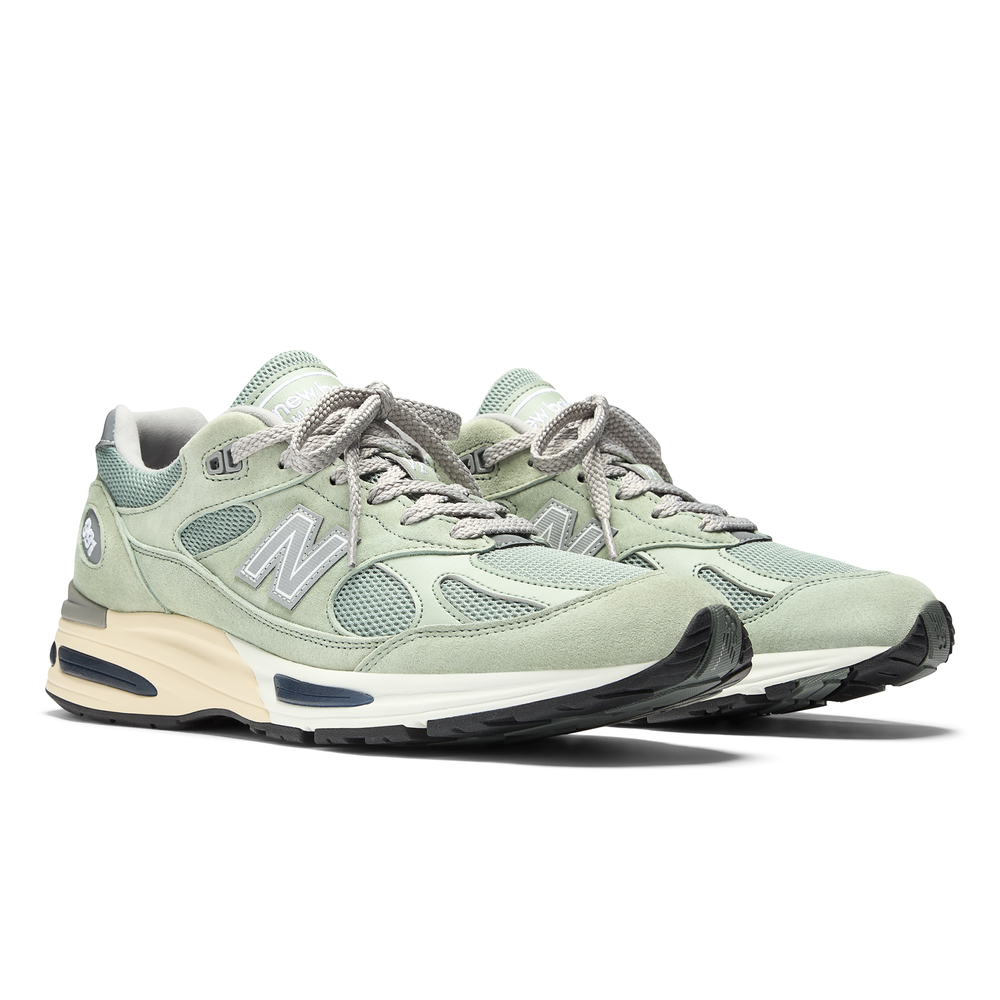 Buty unisex New Balance U991BB2 – miętowe