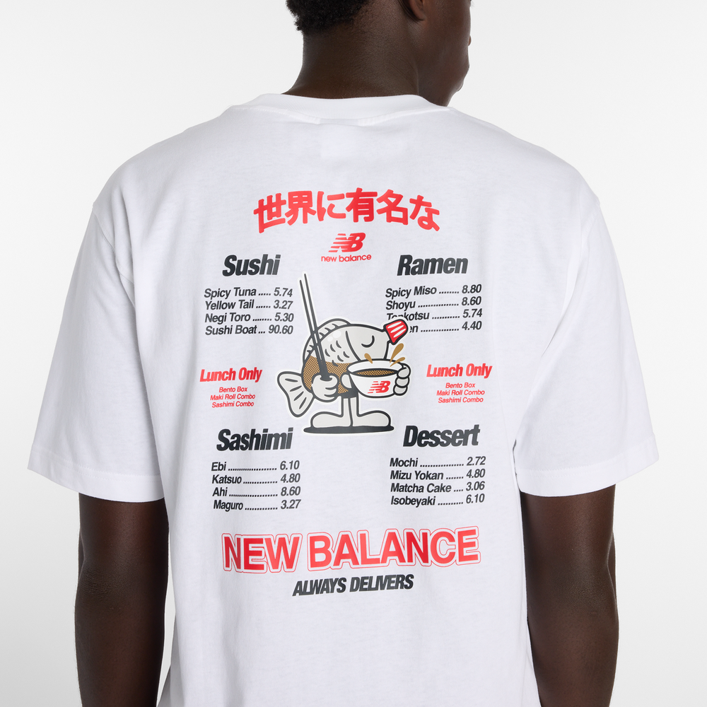 Koszulka męska New Balance MT61H51DWT – biała