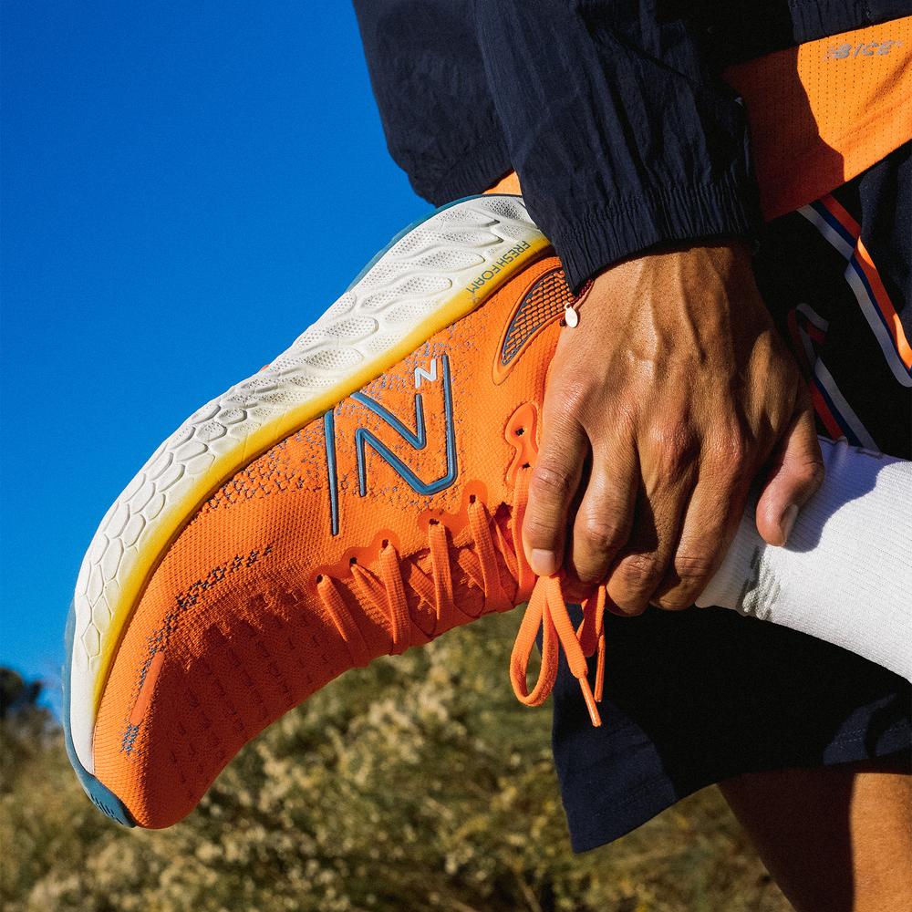 Buty New Balance Fresh Foam 1080 v12 M1080M12 – pomarańczowe