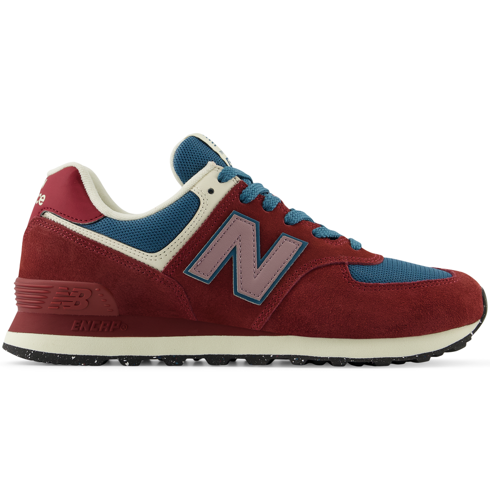 Buty męskie New Balance U574RBB – bordowe