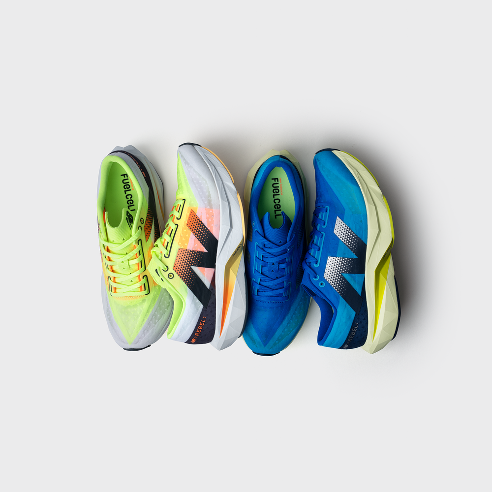 Buty damskie New Balance FuelCell Rebel v4 WFCXLB4 – niebieskie