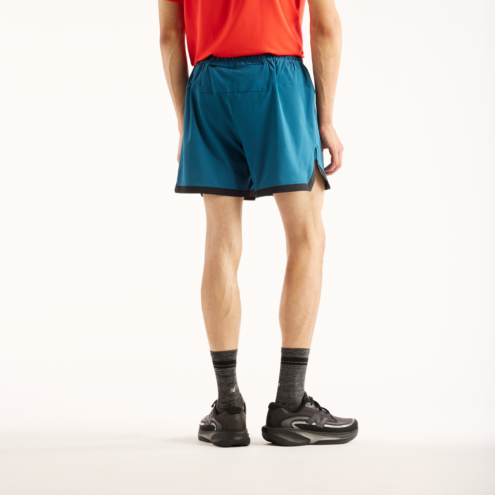 Spodenki męskie New Balance RC Essential – niebieskie