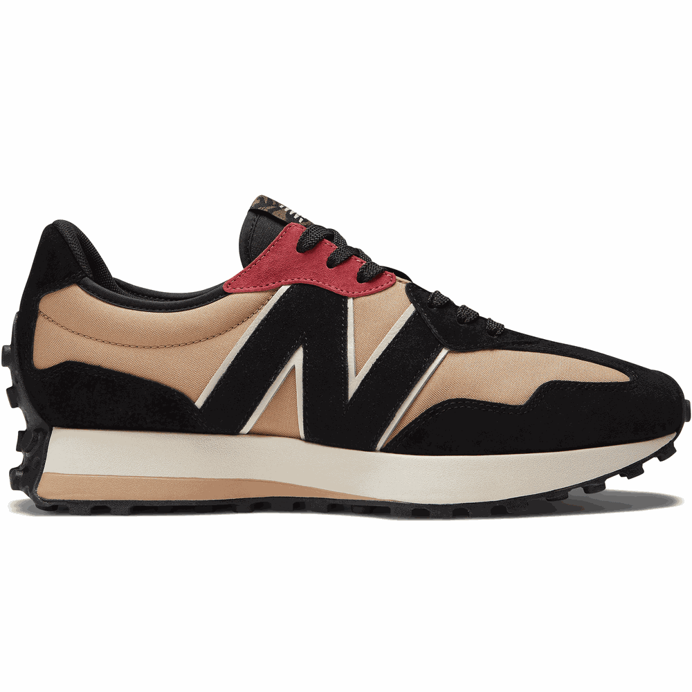 Buty New Balance U327CNP – czarno–brązowe