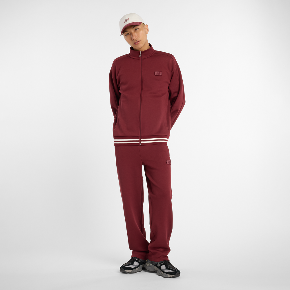 Spodnie męskie New Balance MP53501MHB – bordowe