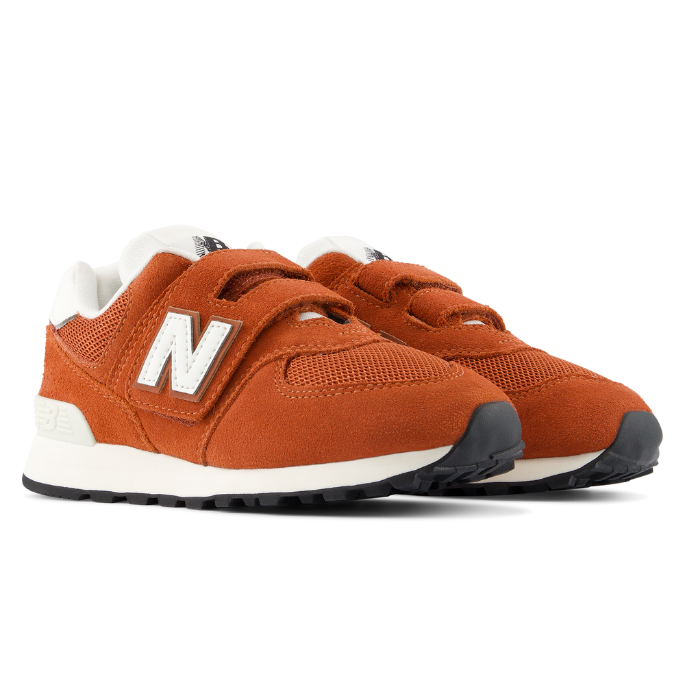 Buty dziecięce New Balance P57488L – pomarańczowe