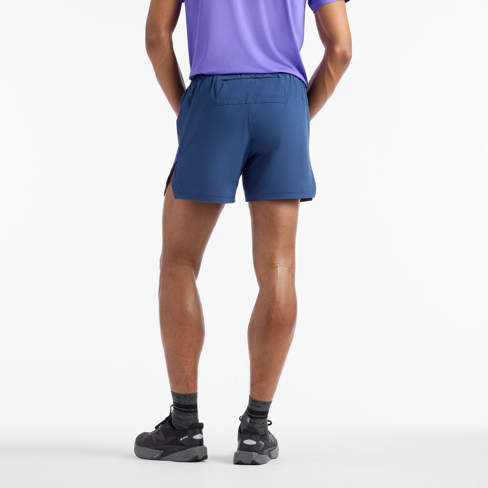 Spodenki męskie New Balance RC Essential – niebieskie