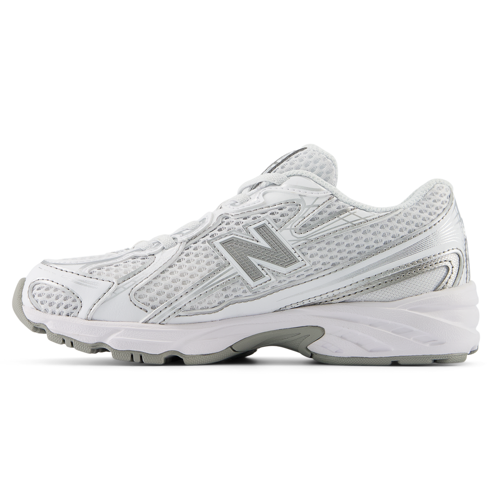 Buty dziecięce New Balance PZ740WM – białe