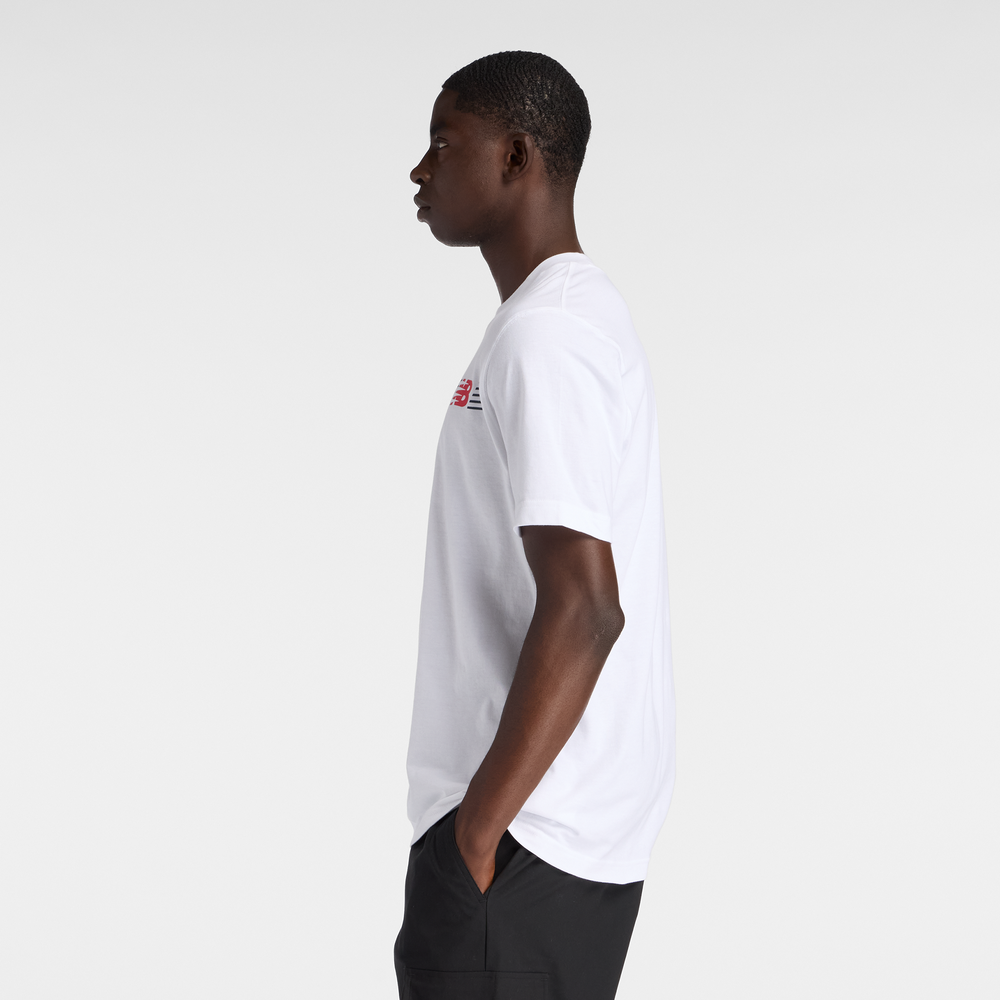 Koszulka męska New Balance MT6179UMWT – biała