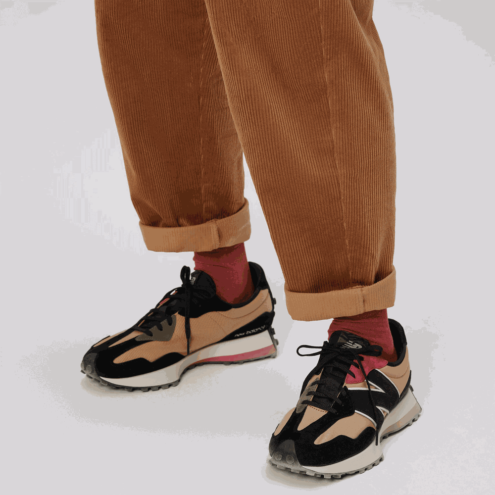 Buty New Balance U327CNP – czarno–brązowe