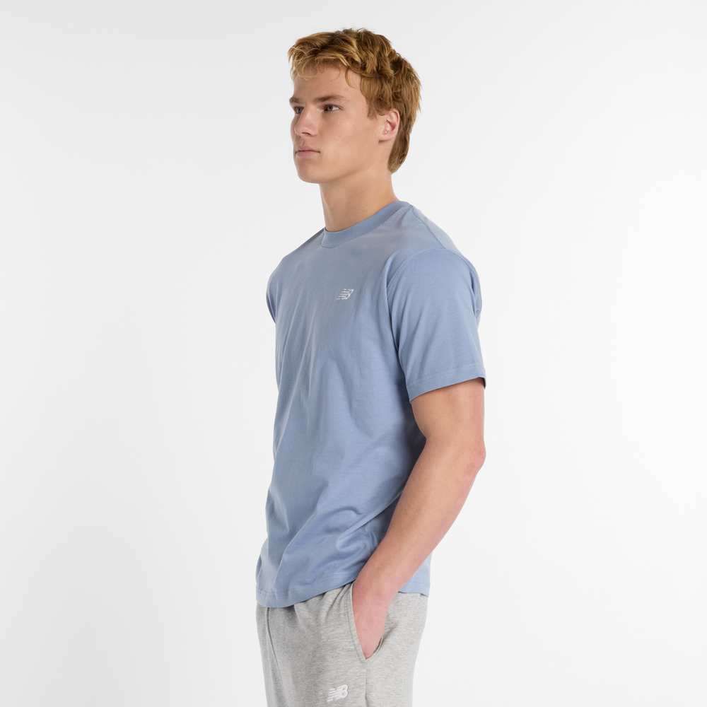 Koszulka męska New Balance MT41509DUS – niebieska