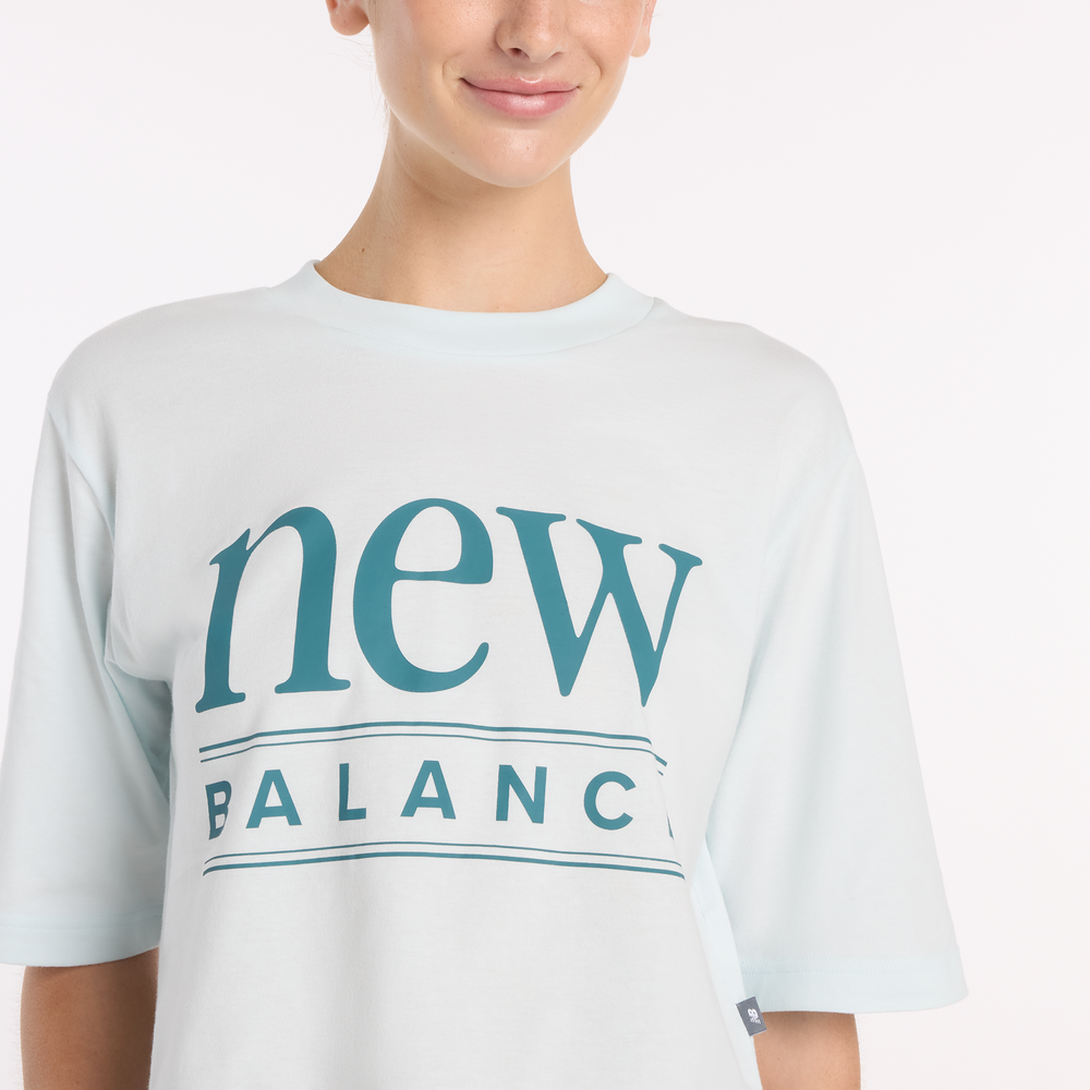 Koszulka damska New Balance WT61V5OPAAW – miętowa