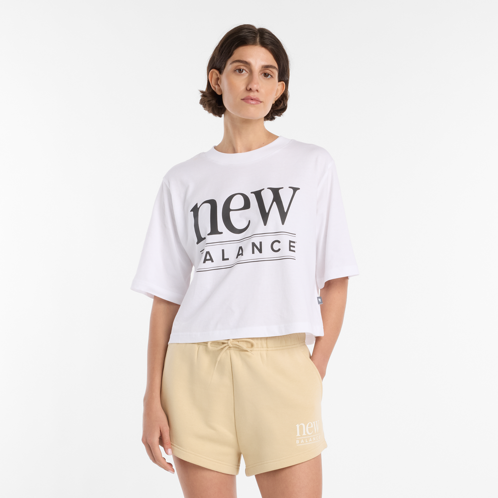 Koszulka damska New Balance WT61V5OPWT – biała