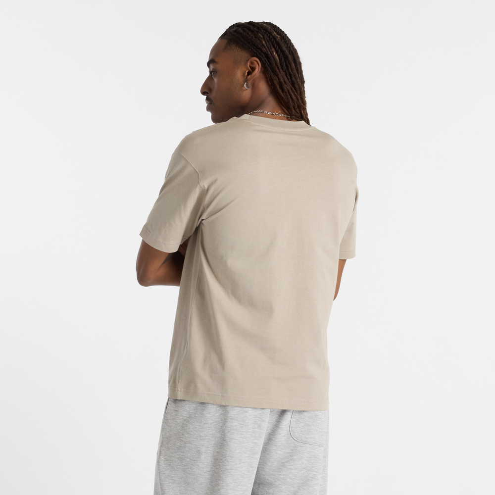 Koszulka męska New Balance MT41509ADS – beżowa