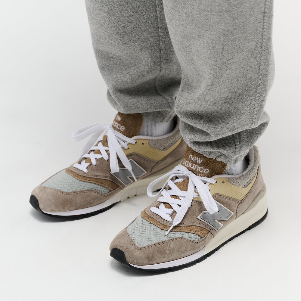 Buty unisex New Balance U997MG - beżowe