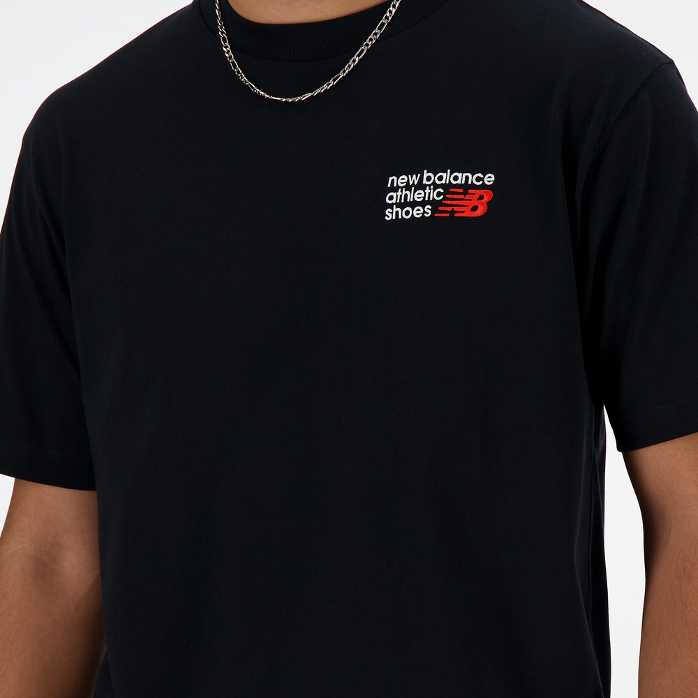 Koszulka męska New Balance MT41908BK – czarna