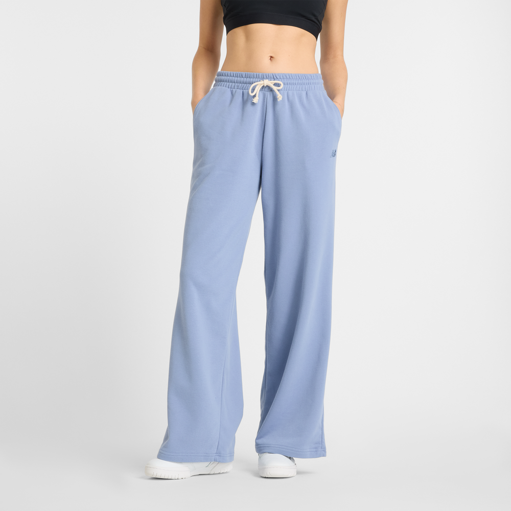 Spodnie damskie New Balance WP51503DUS – niebieskie
