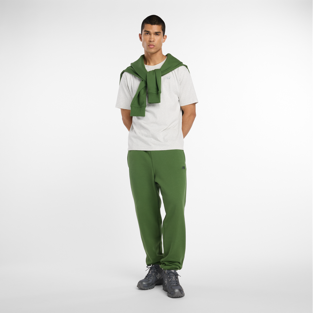 Spodnie męskie New Balance MP41508DAE – zielone