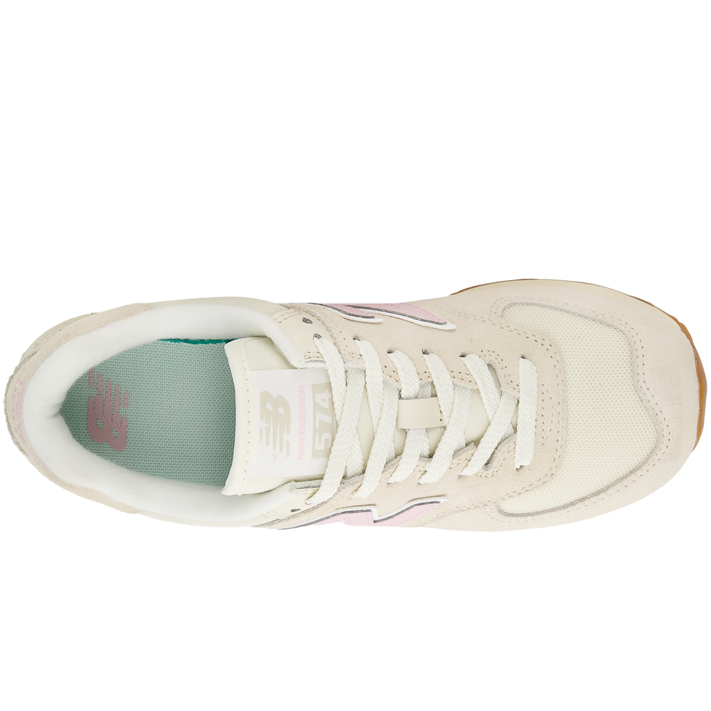 Buty damskie New Balance WL574GU2 – beżowe