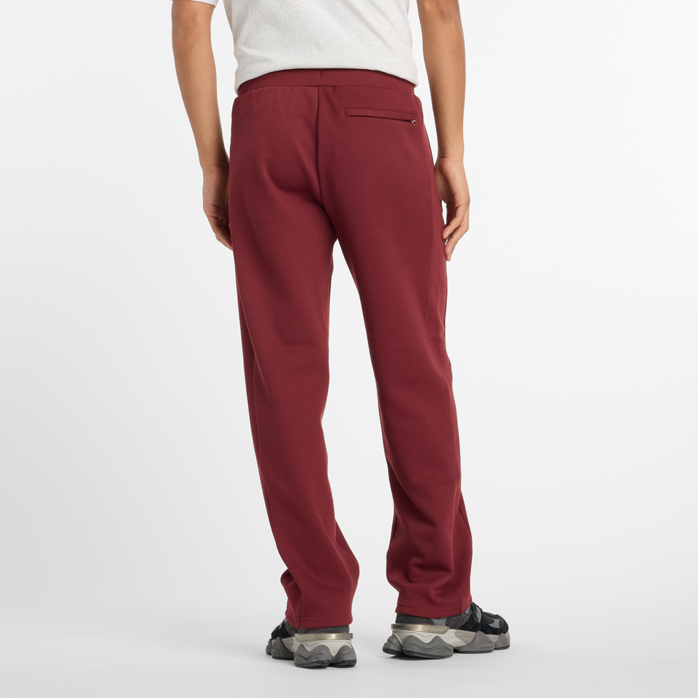 Spodnie męskie New Balance MP53501MHB – bordowe