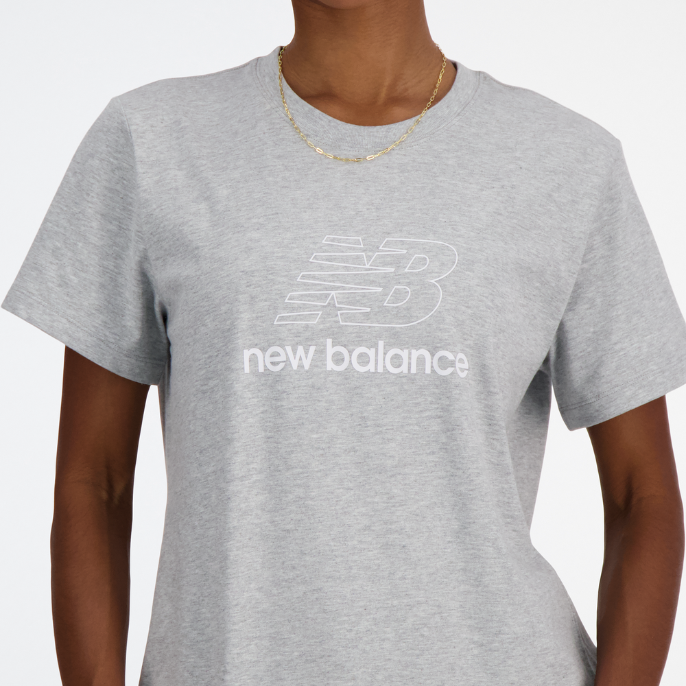 Koszulka damska New Balance WT41816AG – szara