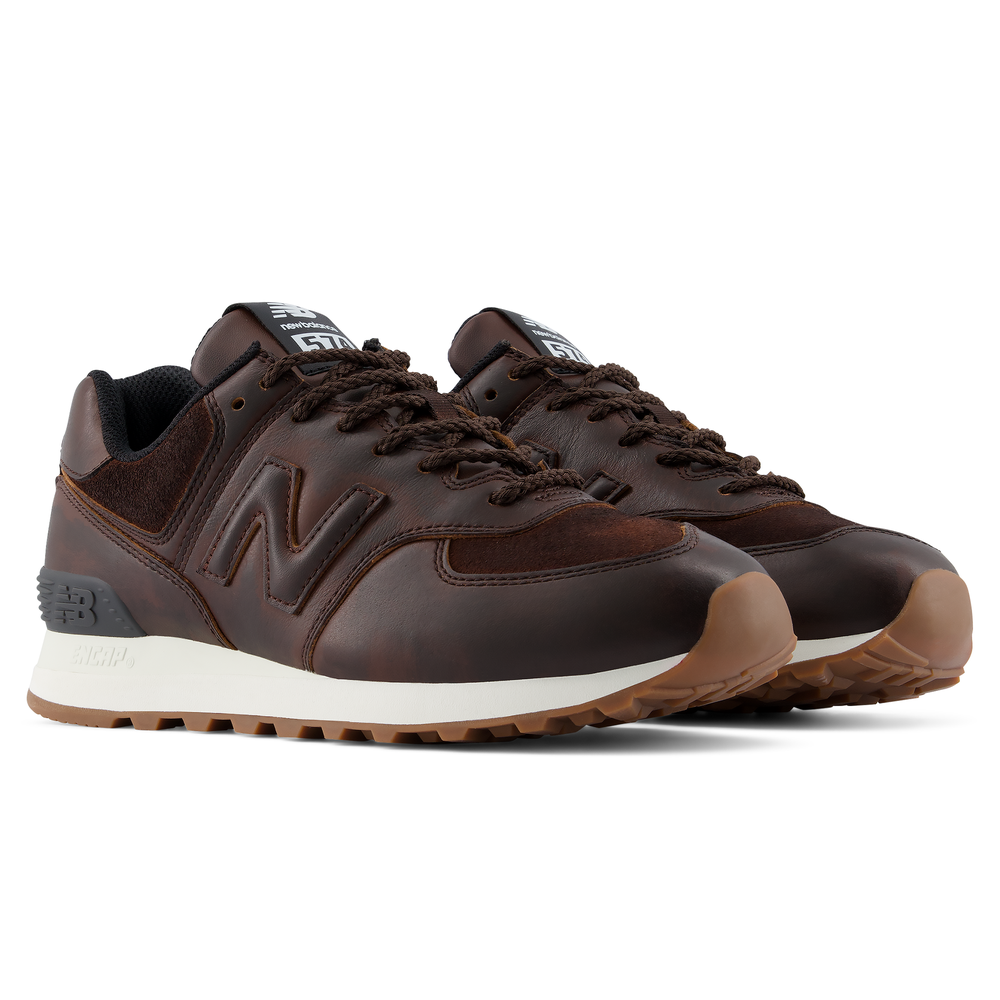 Buty damskie New Balance W574HM – brązowe