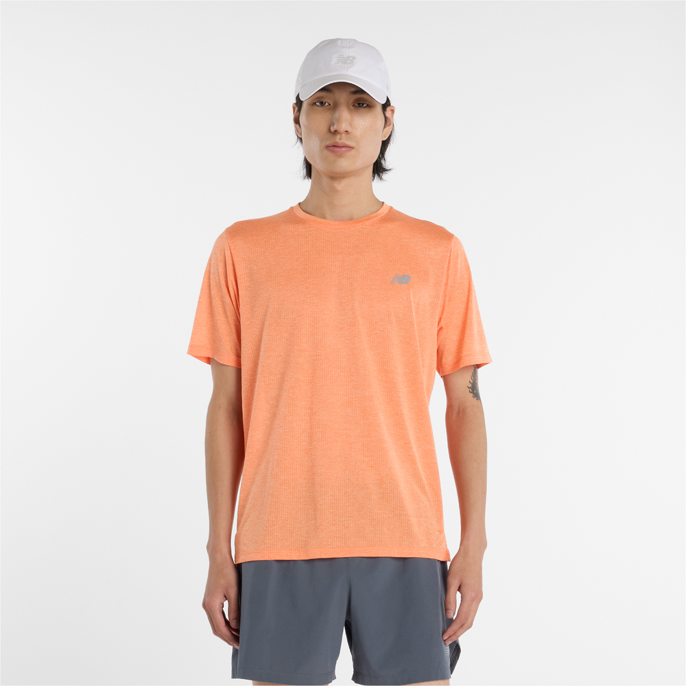 Koszulka męska New Balance MT41253AAE – pomarańczowa