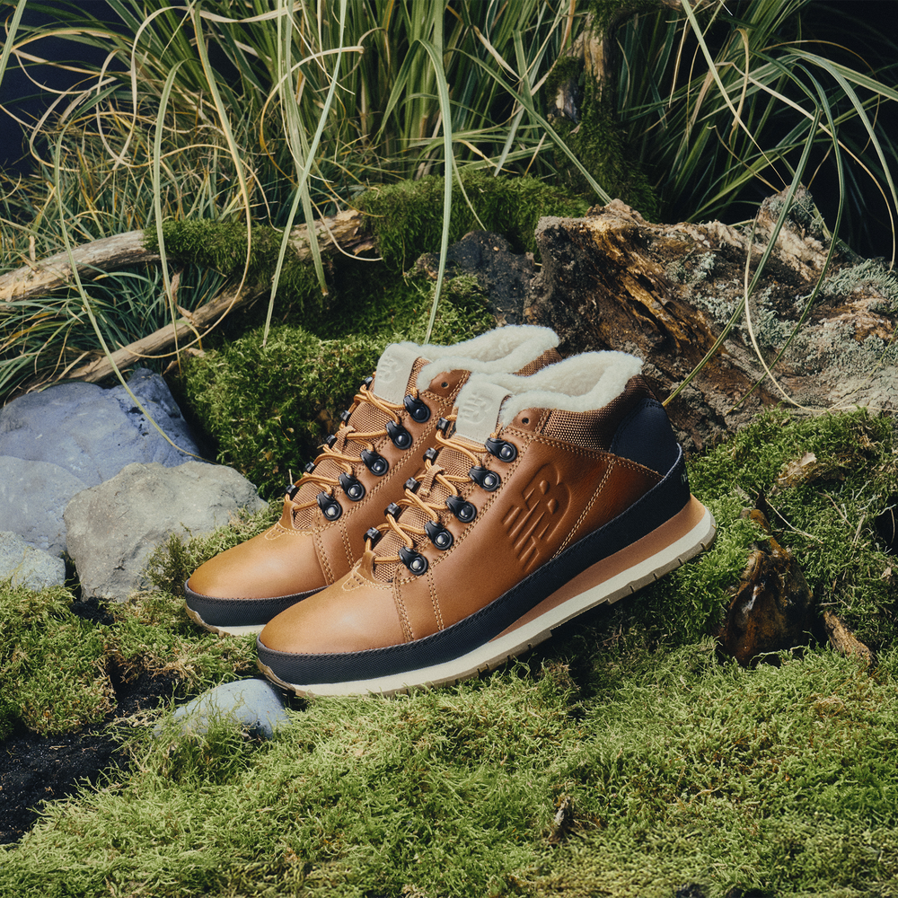 Buty zimowe męskie New Balance H754LFT - brązowe
