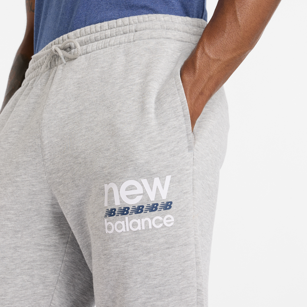 Spodnie męskie New Balance MP51940AG – szare