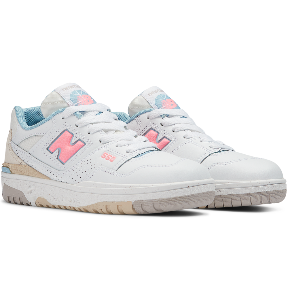 Buty dziecięce New Balance PSB550EP – białe