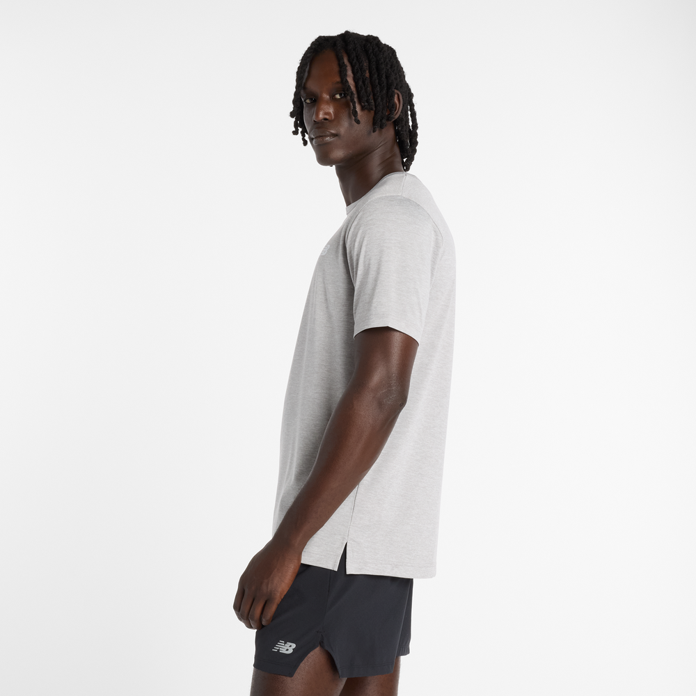 Koszulka męska New Balance MT61O0U4AG – szara