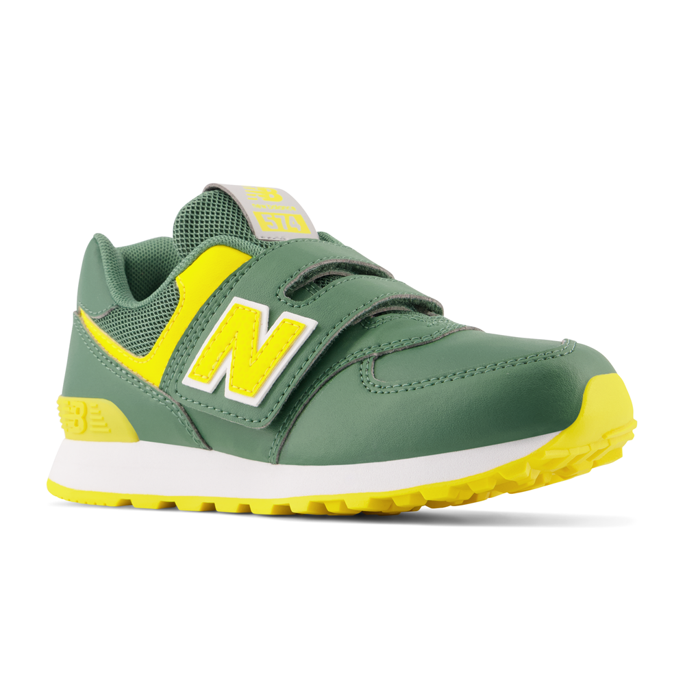 Buty dziecięce New Balance PV574CJ1 – zielone