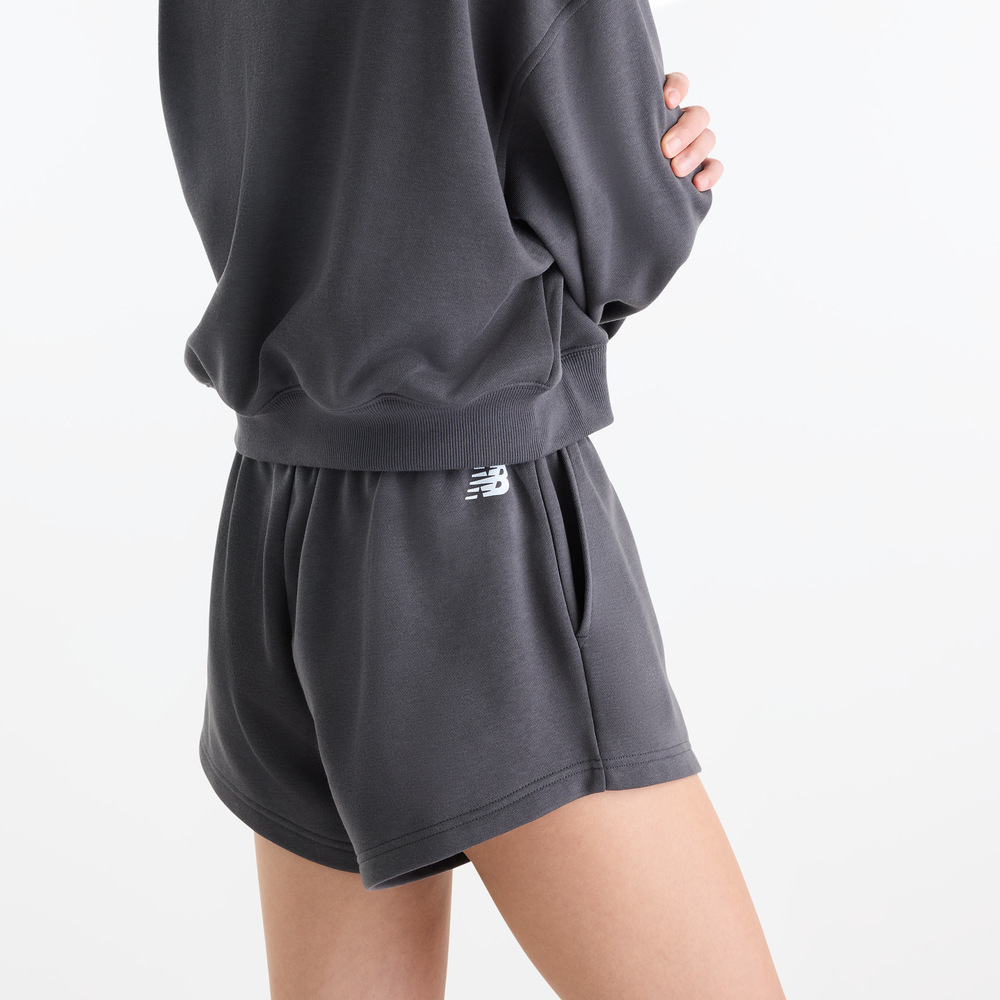 Spodenki damskie New Balance Trackside – szare