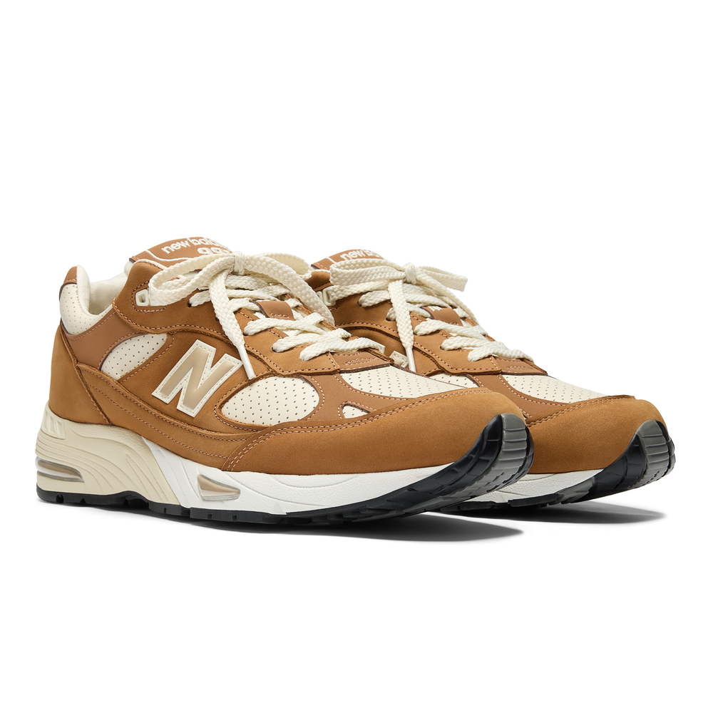 Buty damskie New Balance W991TW1 – brązowe