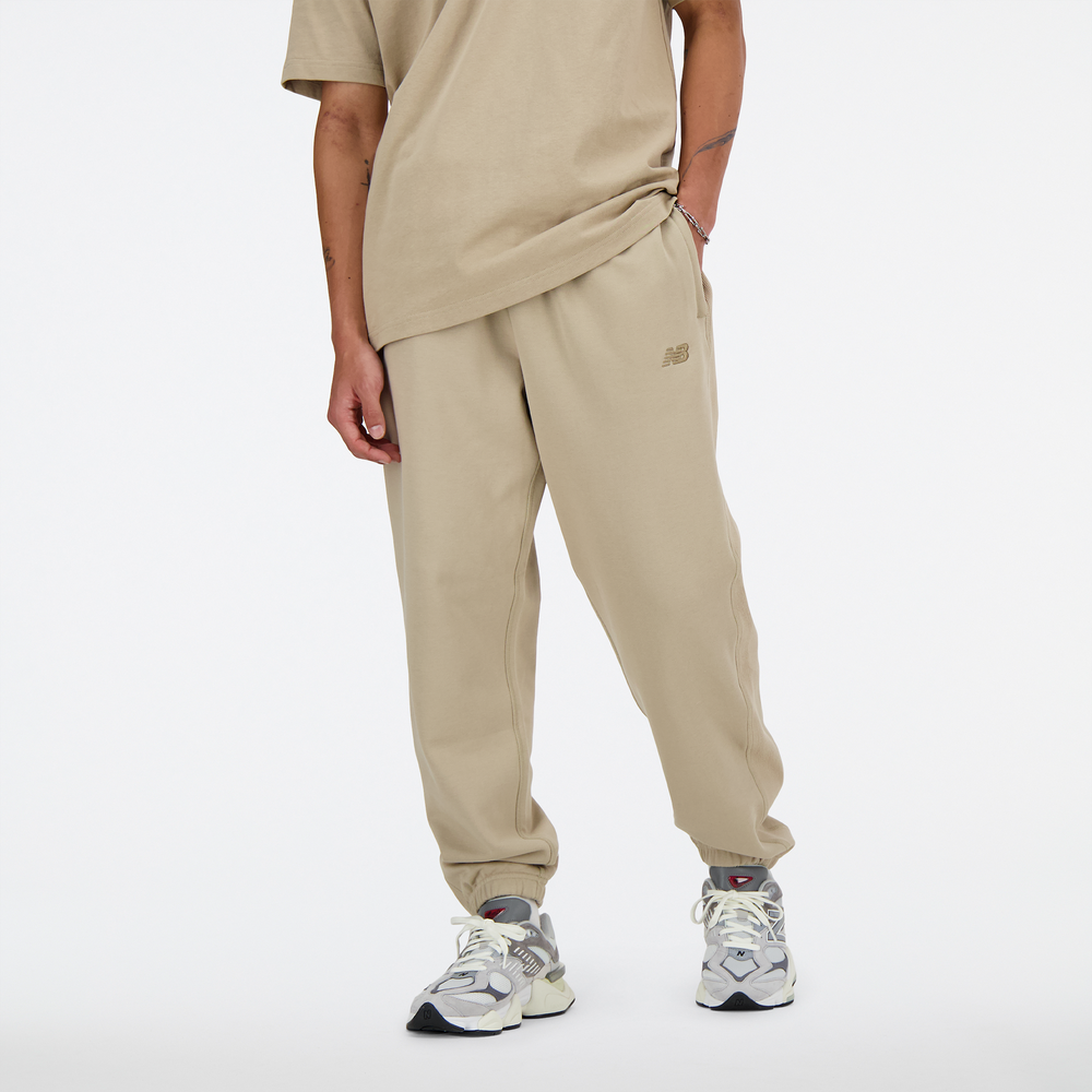 Spodnie męskie New Balance MP41508SOT – beżowe