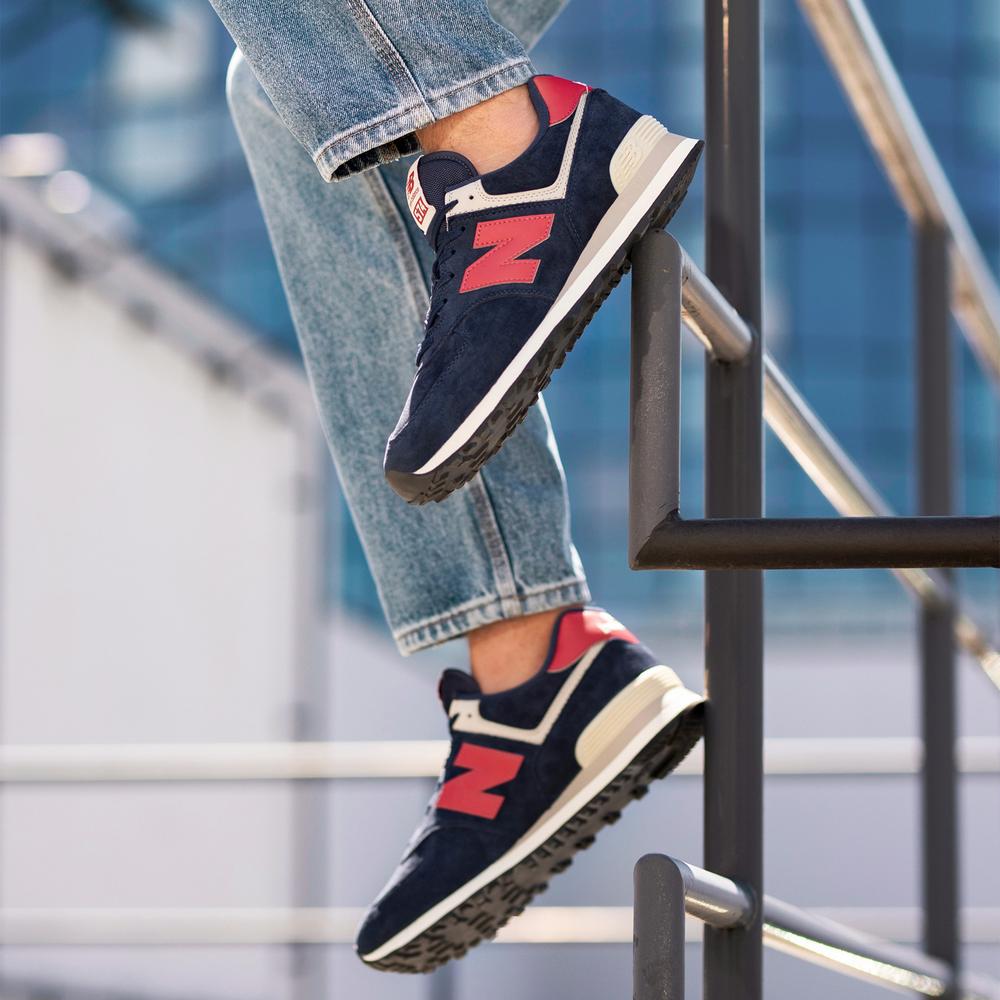 Buty New Balance ML574PN2 – granatowe